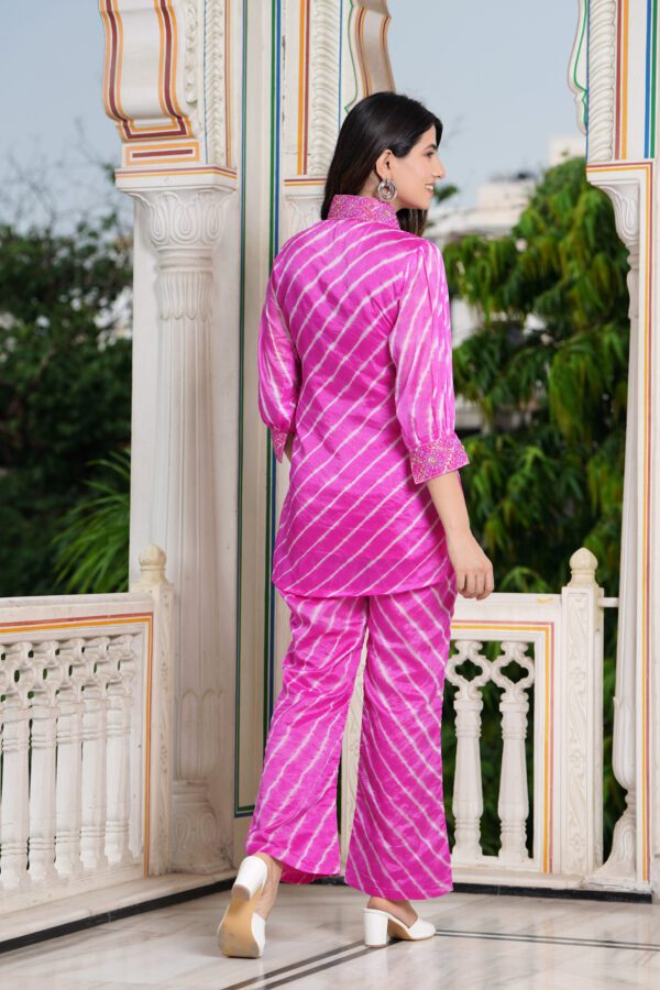 Desi Duo lehriya co-ord set - Image 2